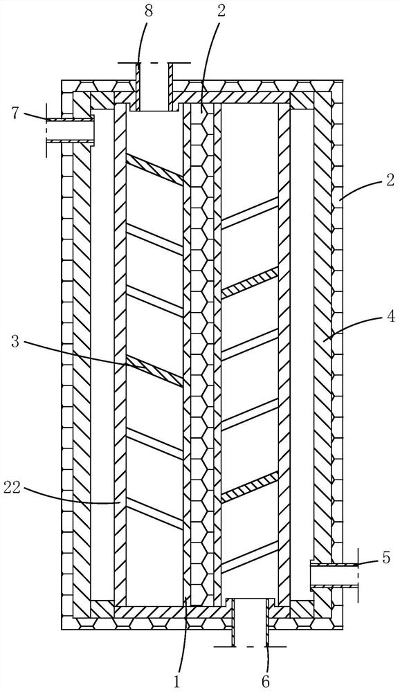 Wastewater heat recovery heating system