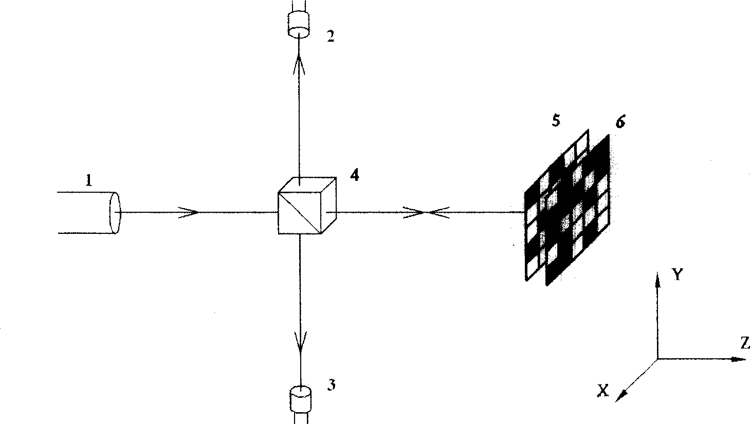 Method for producing absolute zero-position alignment marks by semi-reflective zero-position grating