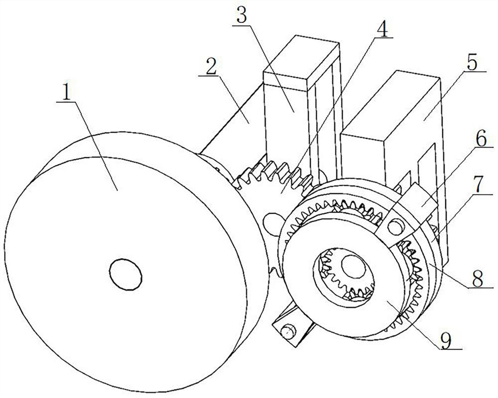 An assembly system that facilitates the installation and removal of brake discs