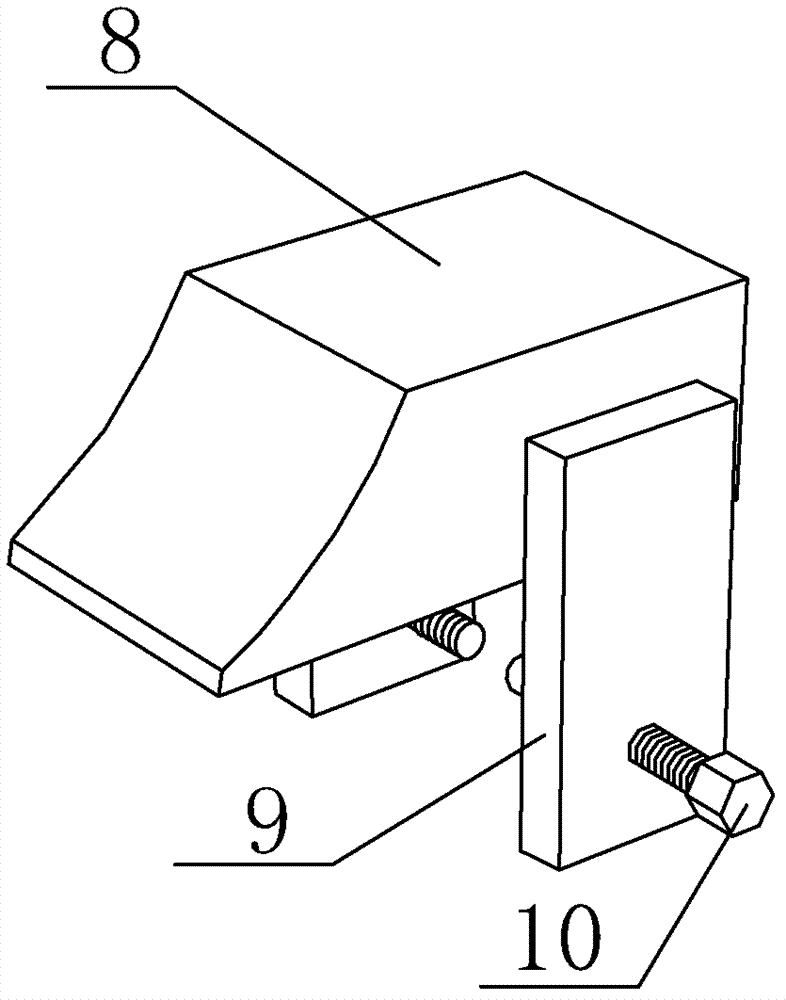 Device for separated assembling of dry-quenching hoister frame