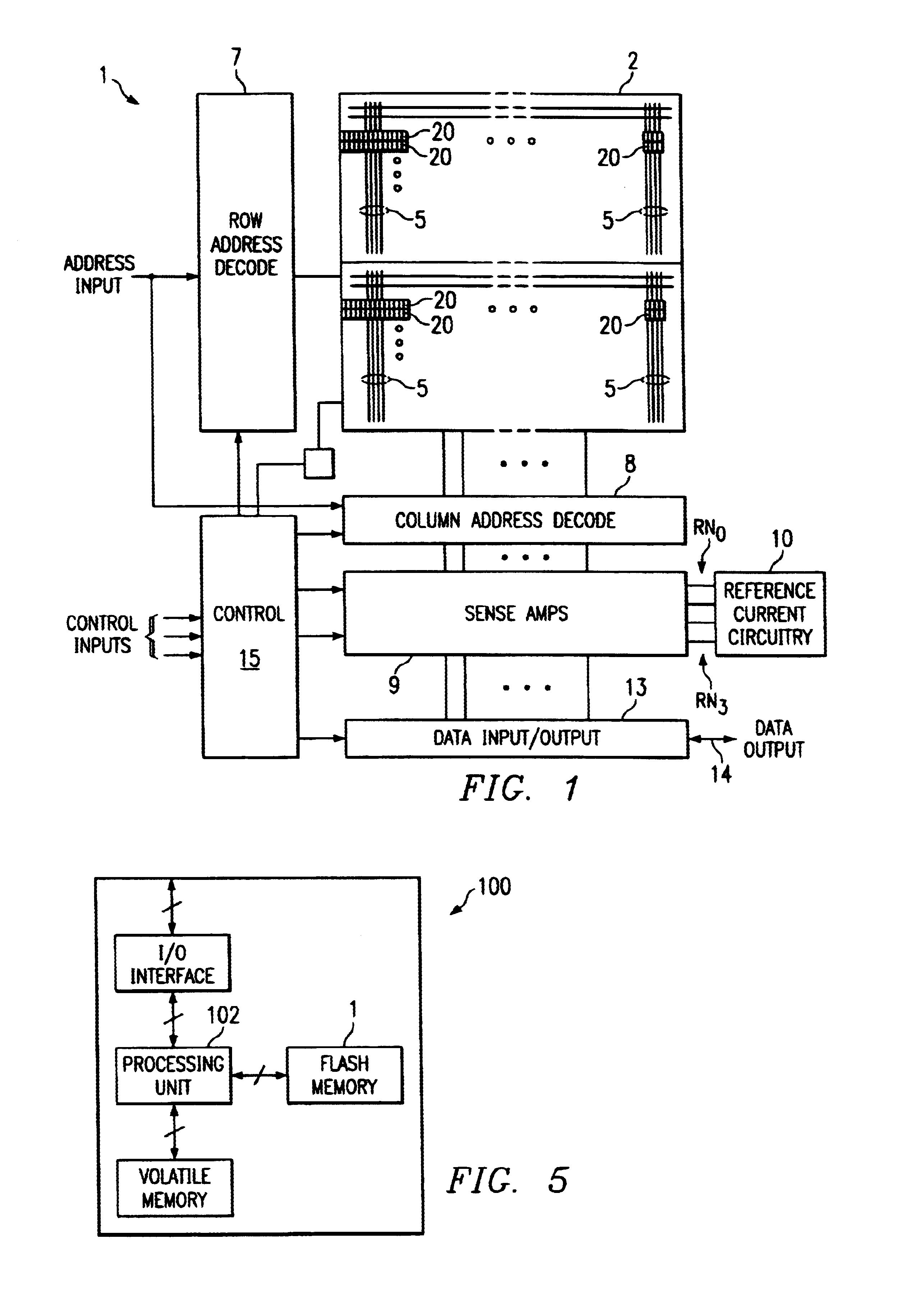 Reference generator circuit and method for nonvolatile memory devices