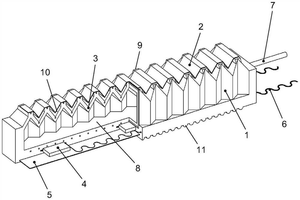 Bionic structure-perception integrated soft origami bending module with sequential rigidity adjusting function