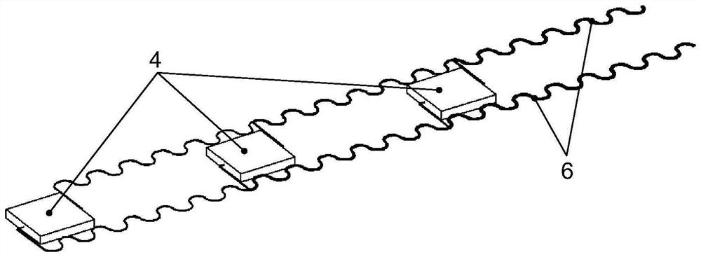 Bionic structure-perception integrated soft origami bending module with sequential rigidity adjusting function