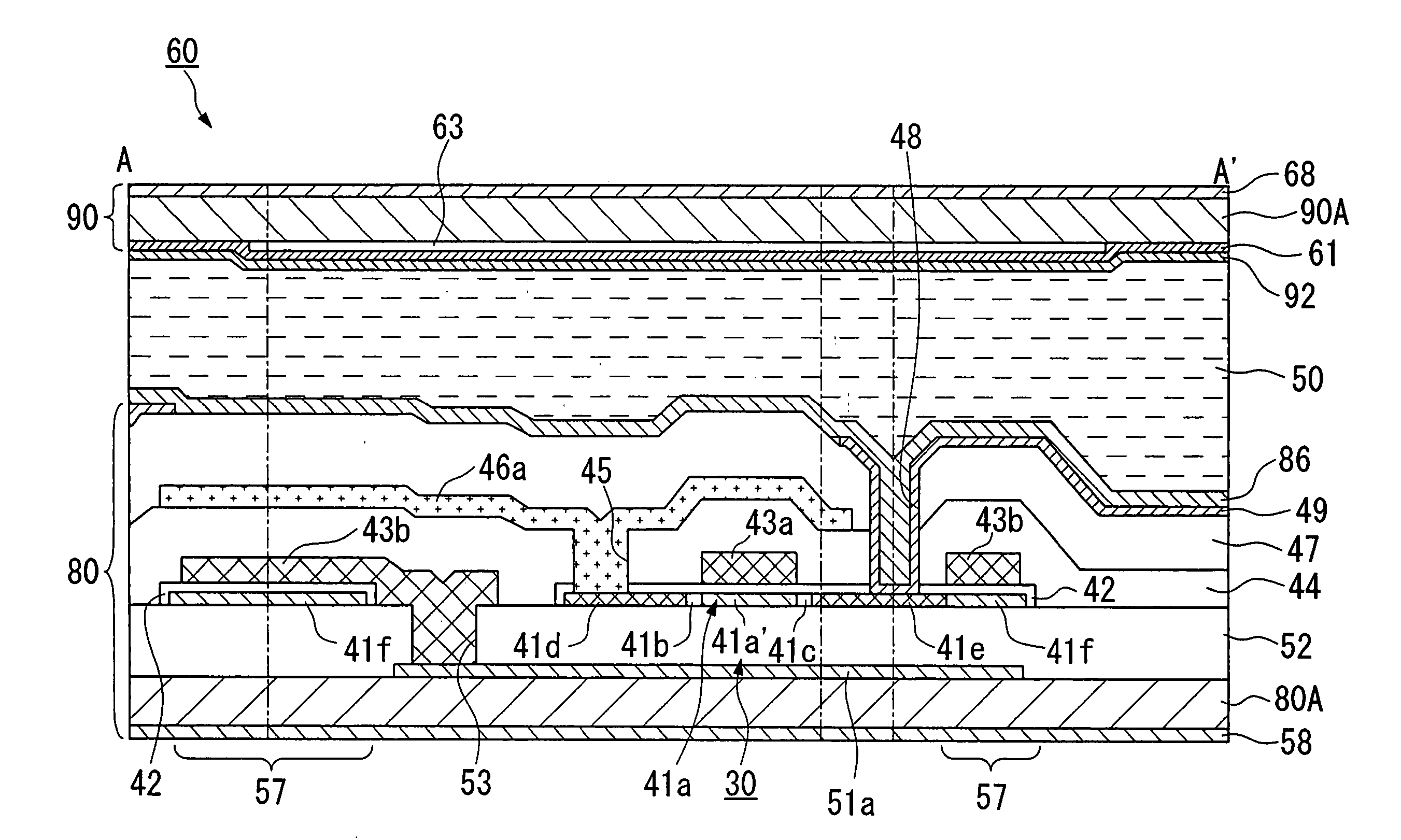 Manufacturing apparatus for oriented film, liquid crystal device and electronic device