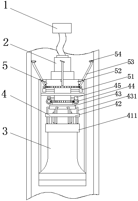 Pipeline repairing device for central air conditioner