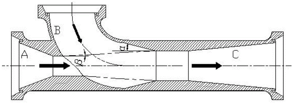 High-efficiency jet nozzle capable of continuously regulating position of jet pipe