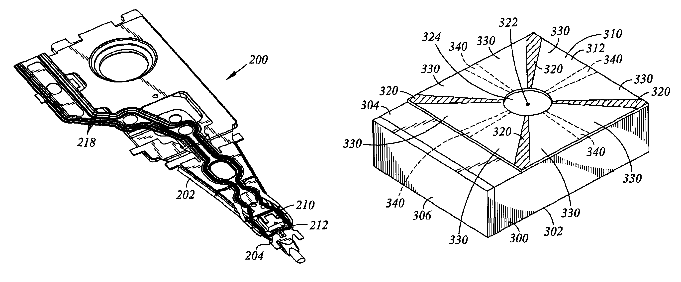 Head gimbal assembly having a radial rotary piezoelectric microactuator between a read head and a flexure tongue