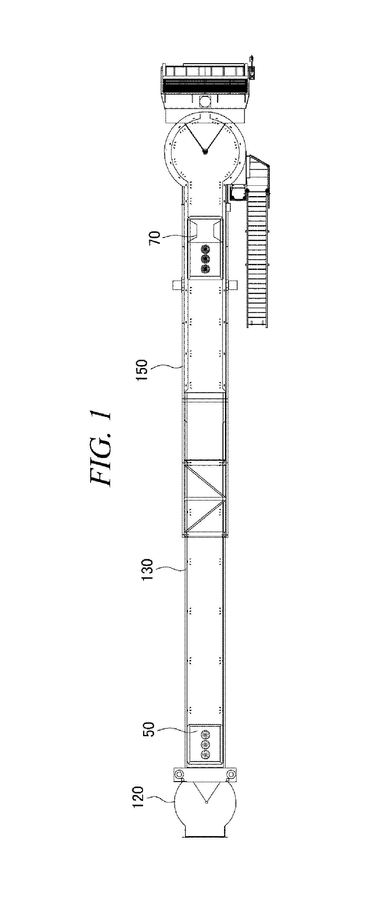 Tunnel air-conditioning apparatus, passenger boarding bridge including the apparatus, passenger boarding bridge air-conditioning system, and system for controlling same