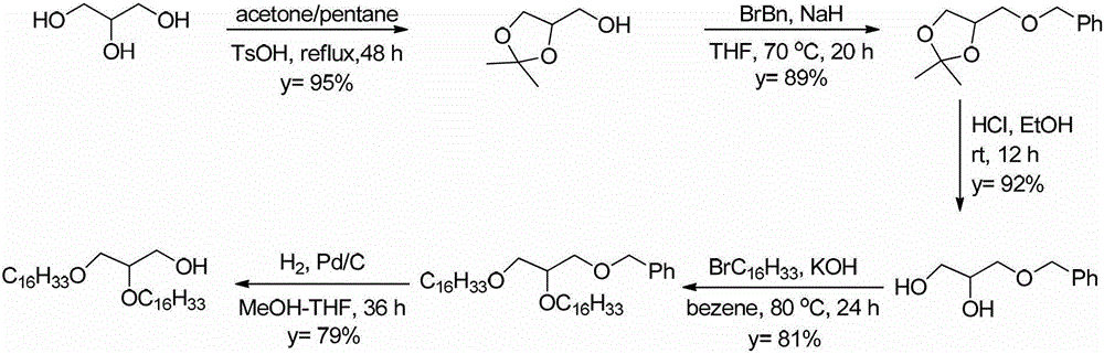 5'-amino-2', 5'-dideoxynucleotide phospholipid molecule and its preparation method and application
