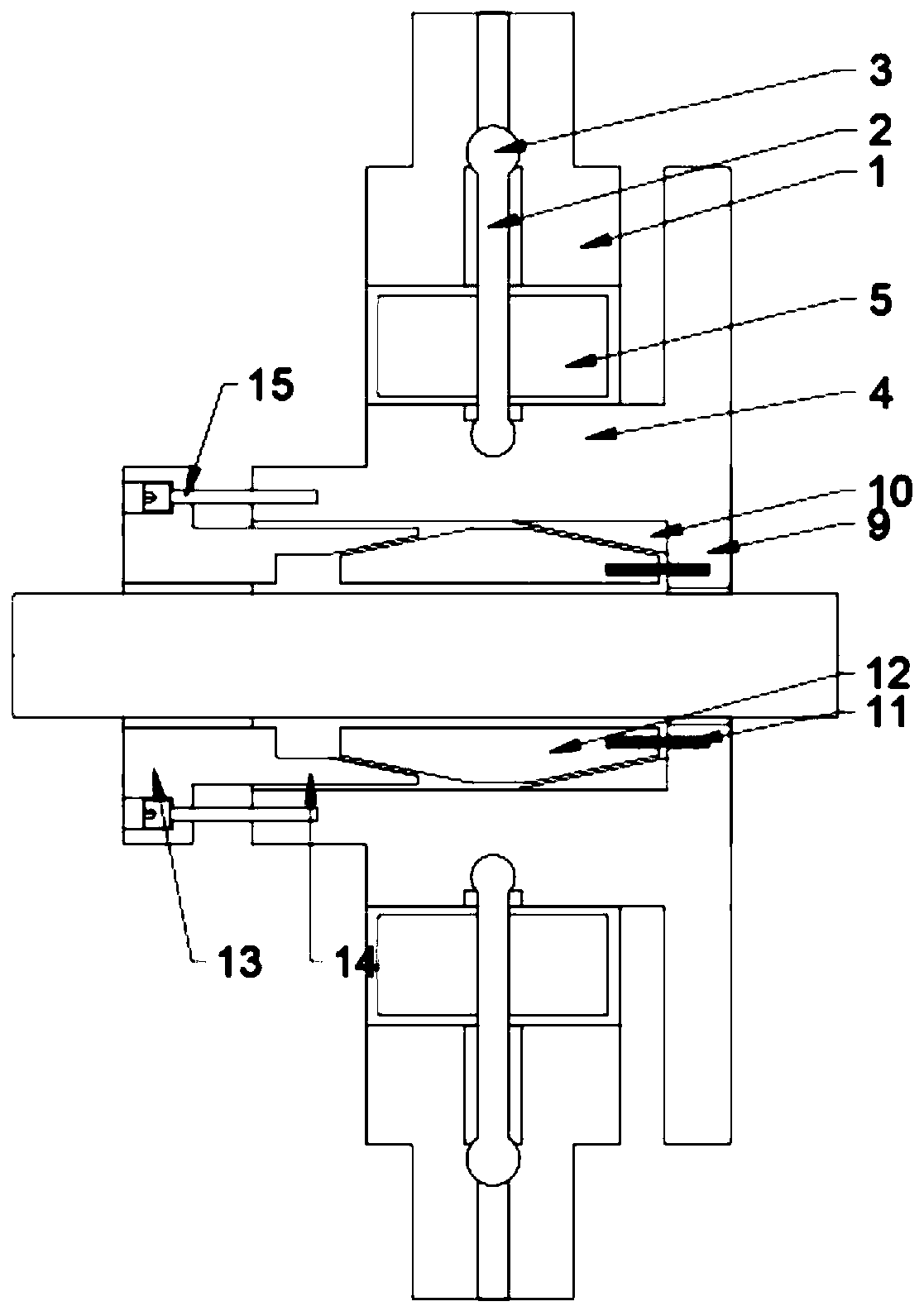 Eccentric pipe fitting chunk