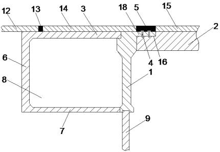 Assembly type mouth-shaped framework steel bridge abutment and construction method thereof
