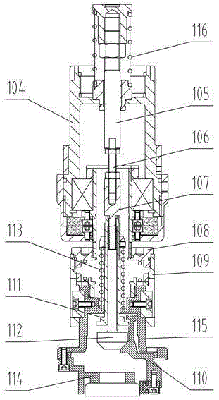 A cap gripping and cap screwing device