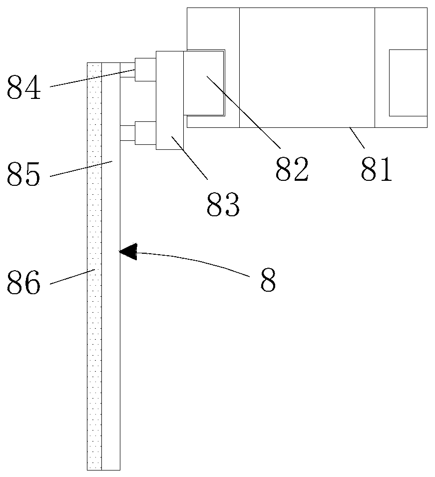 Drug intermediate reaction device and using method thereof