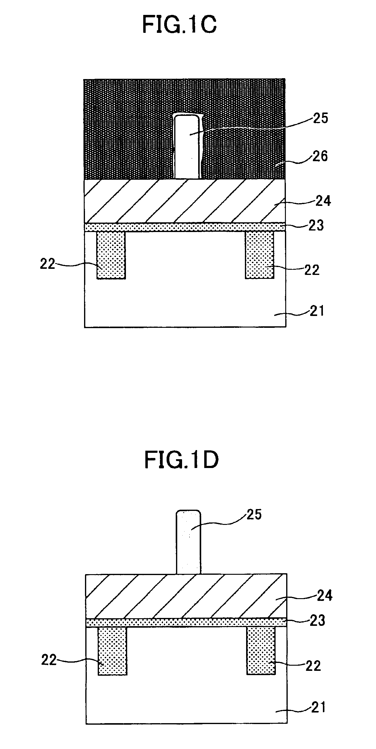 Semiconductor apparatus fabrication method forming a resist pattern, a film over the resist, and reflowing the resist