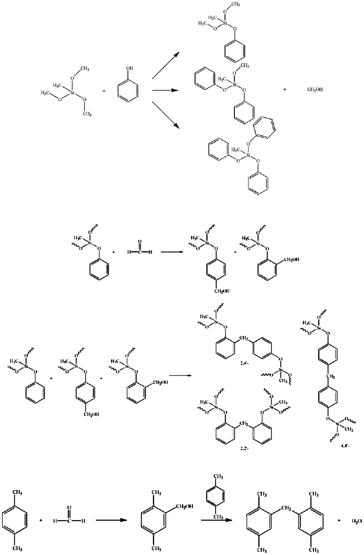 Preparation method of water-resistant phenolic resin adhesive