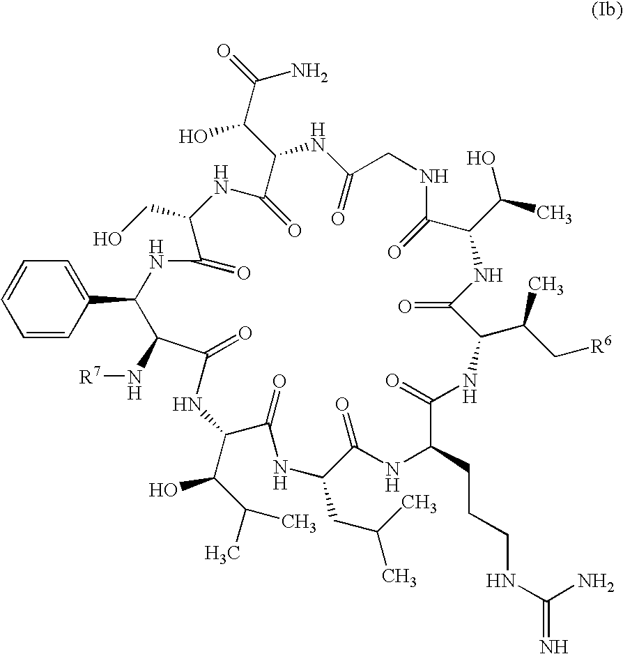 Cyclic nonapeptide amides