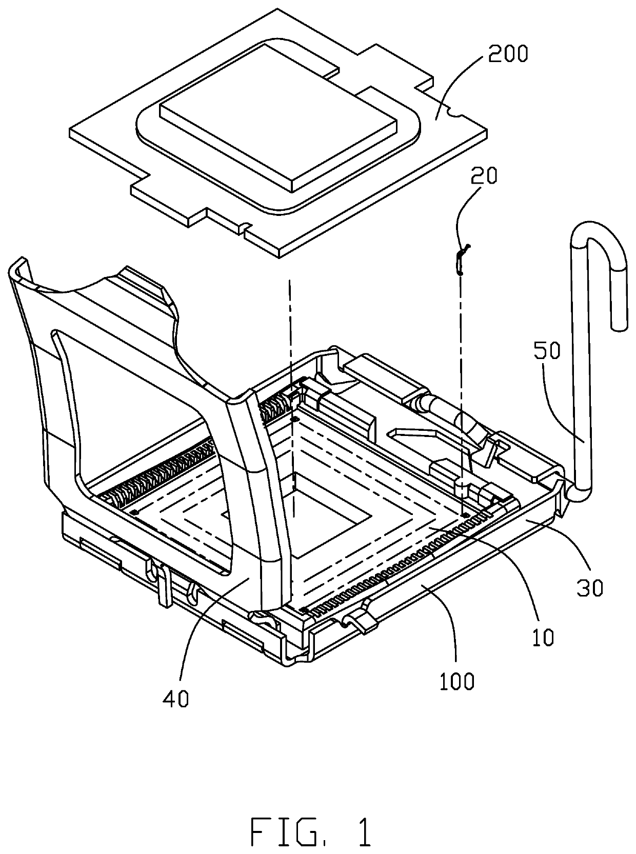 Electrical contact of electrical connector