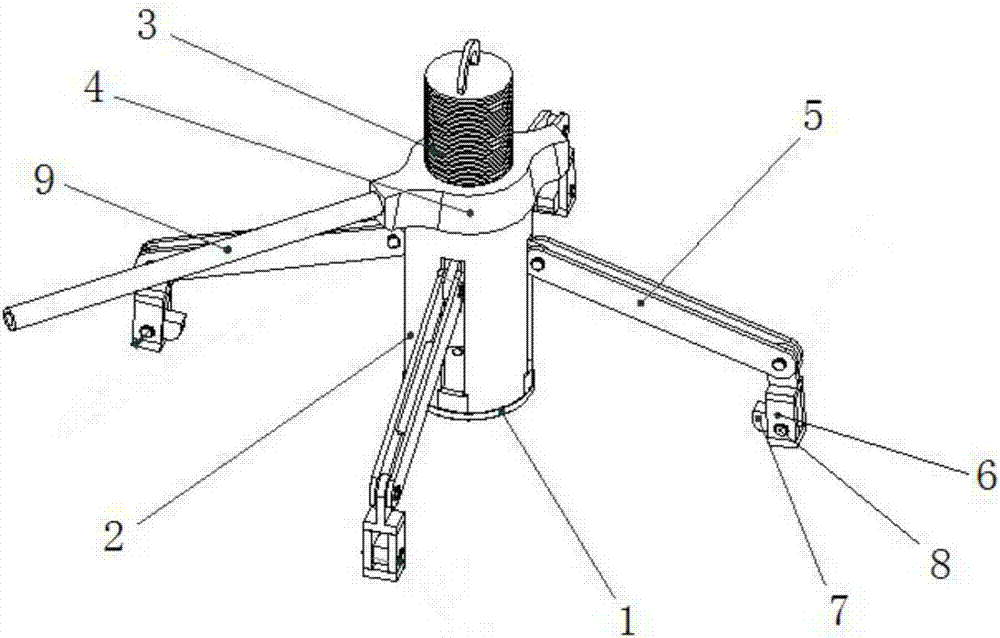 Replacement device of horizontal type looping car steering rope sheave