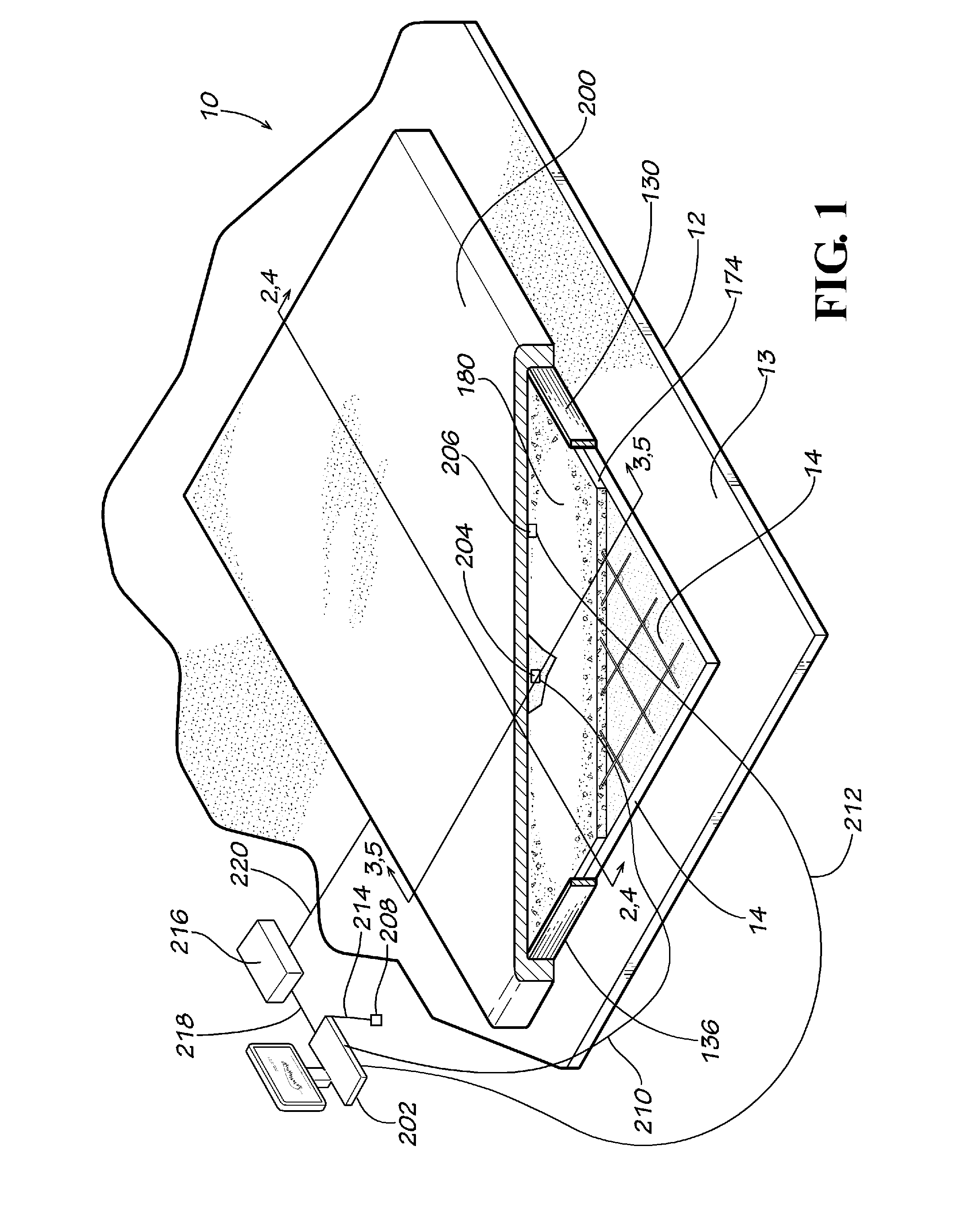 Method for electronic temperature controlled curing of concrete and accelerating concrete maturity or equivalent age of precast concrete structures and objects and apparatus for same