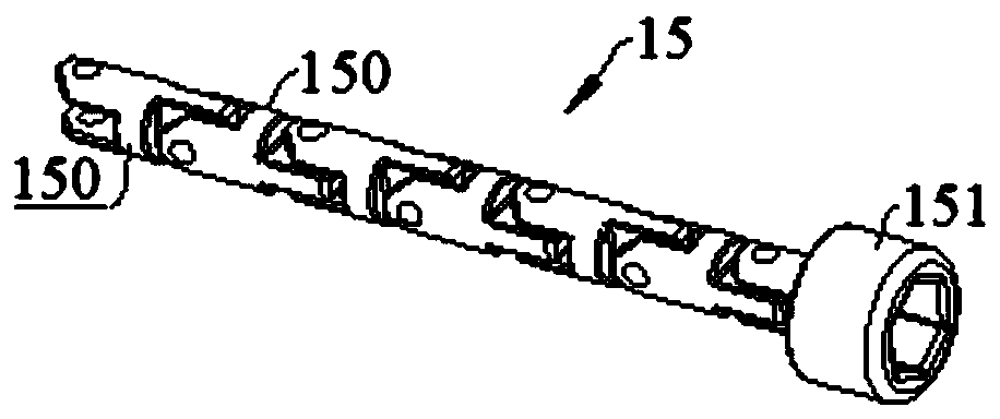 Steering joint device of insulating operating rod