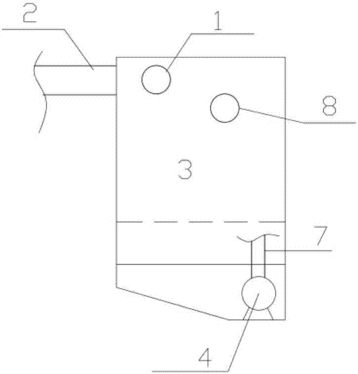 Rainwater garden system capable of protecting bottom denitrification anaerobic zone