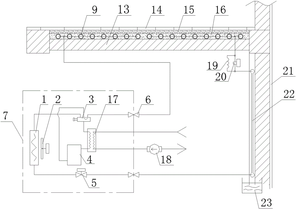 Building integrated air conditioner