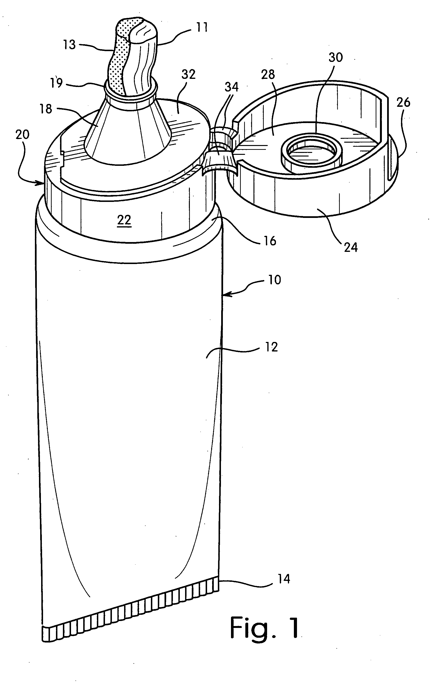 Controlling flow from multi-chamber containers