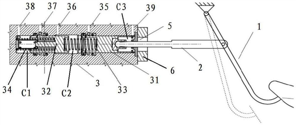 Brake master cylinder assembly, electronic hydraulic brake system and motor vehicle