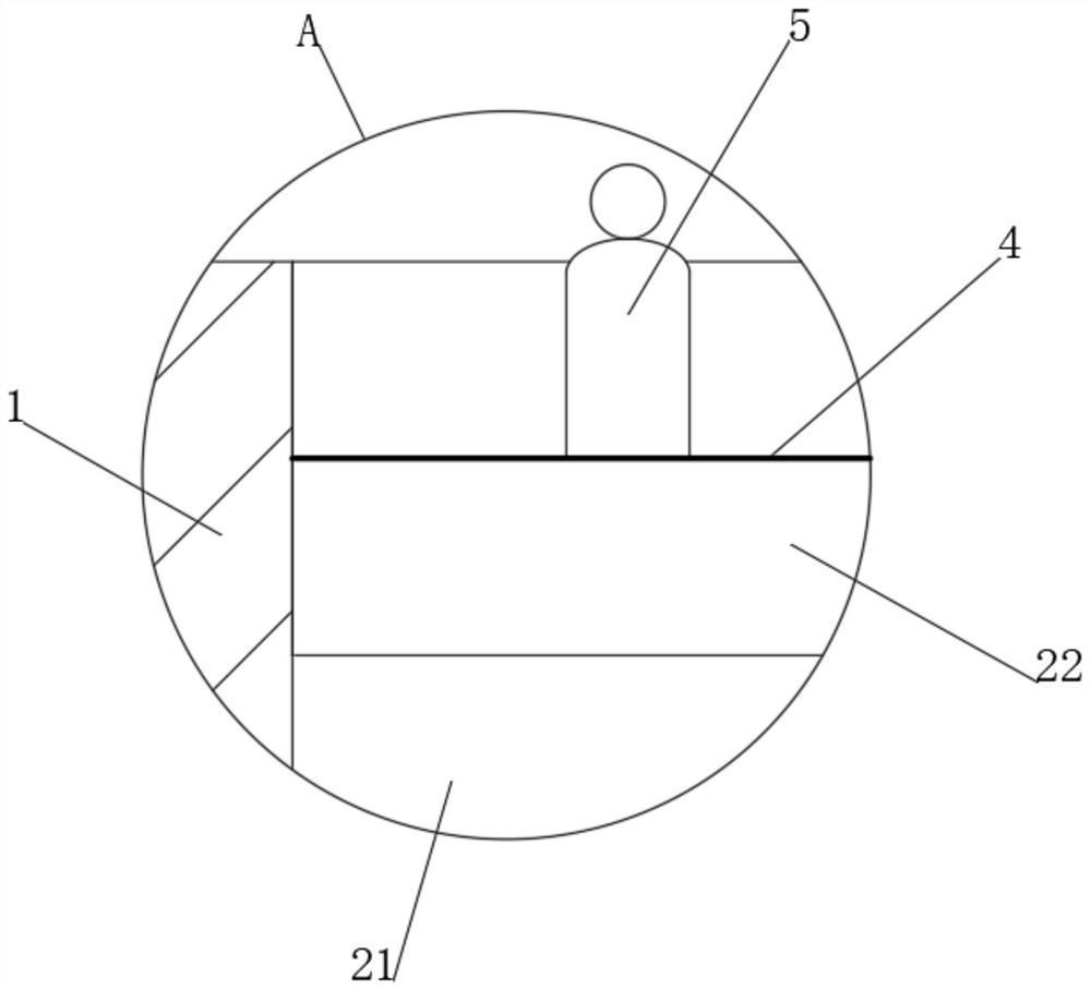 Gas leakage detection ring with self-protruding light change at natural gas pipeline interface