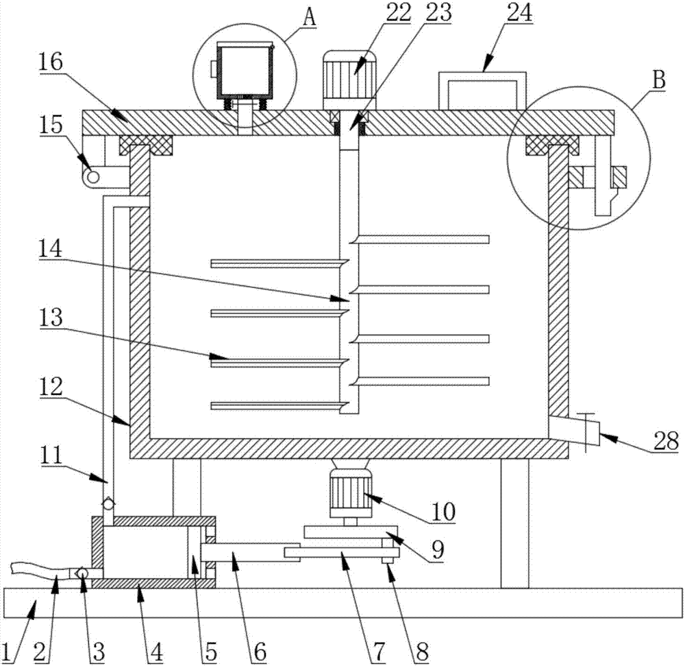 Domestic small-sized chili sauce manufacturing device