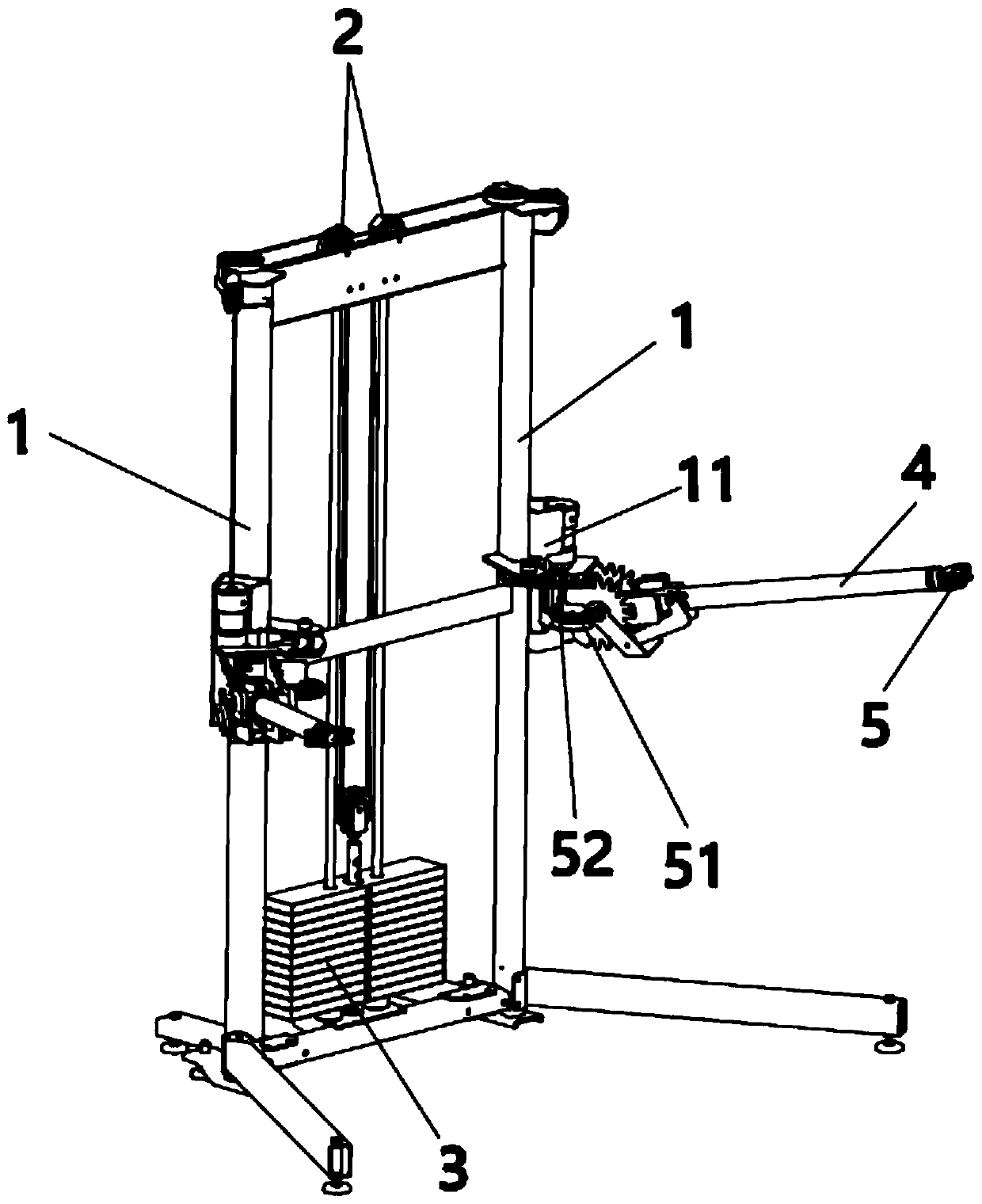 Multi-station anaerobic fitness equipment