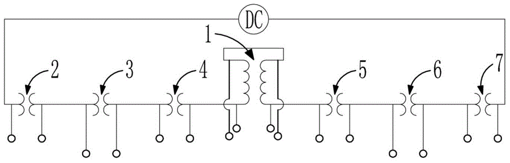 Distribution transformer coil material identification method