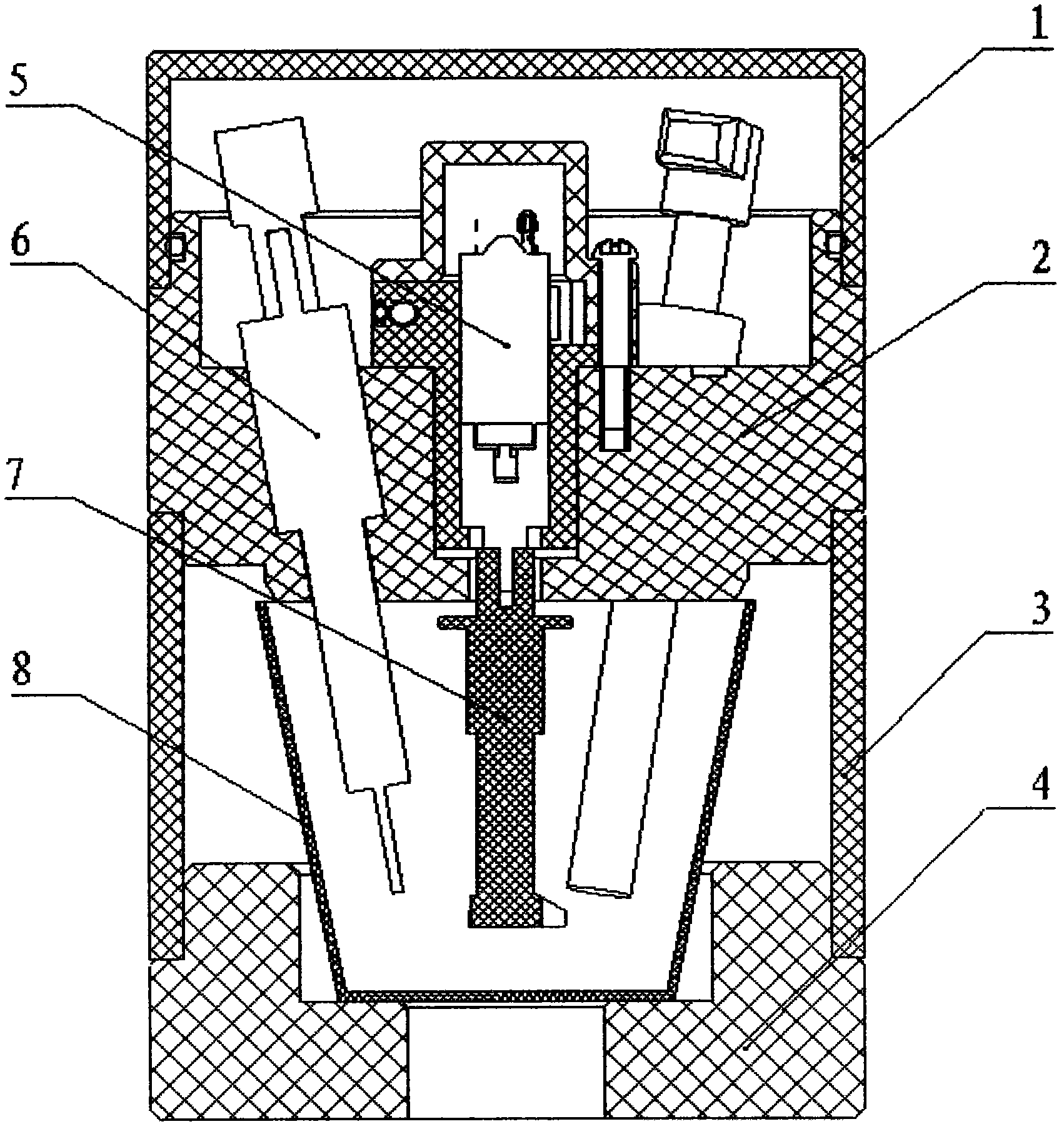 Portable water heavy metal analyzer and analytic method thereof