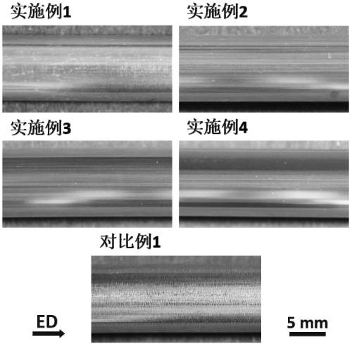A high-speed extrusion magnesium alloy deformation material with low rare earth content and its preparation process