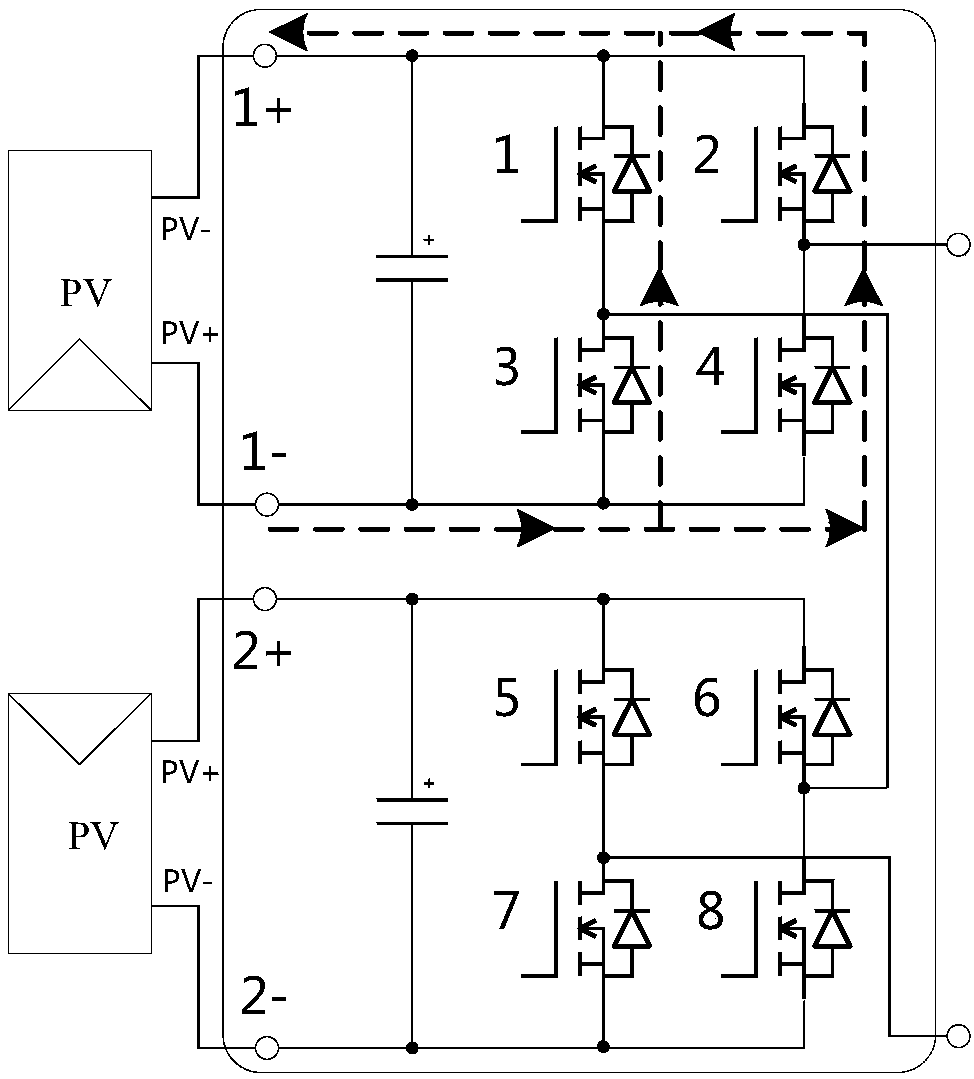 Component type inverter wiring detection method, apparatus, and system