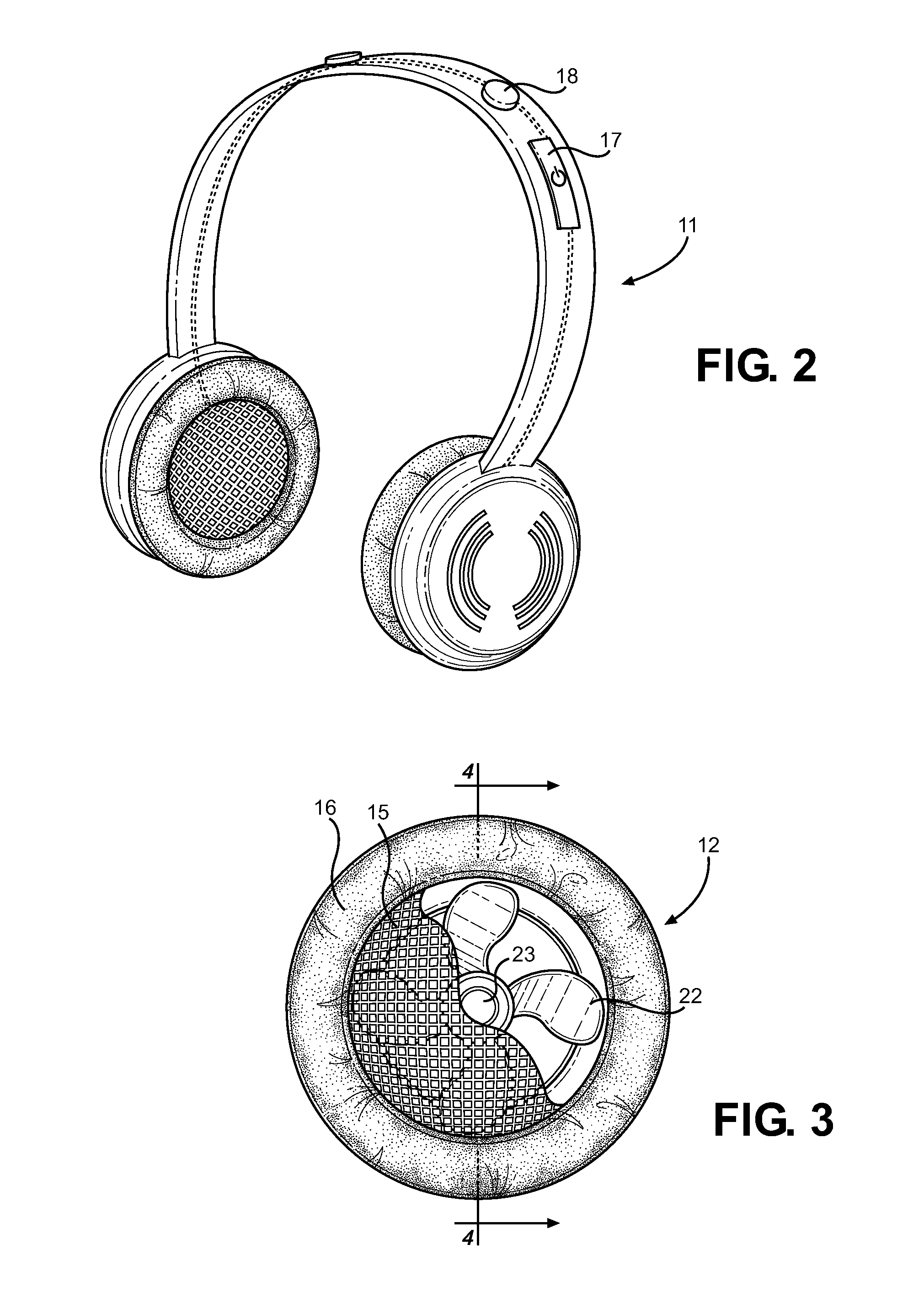 Portable pressurization headphones