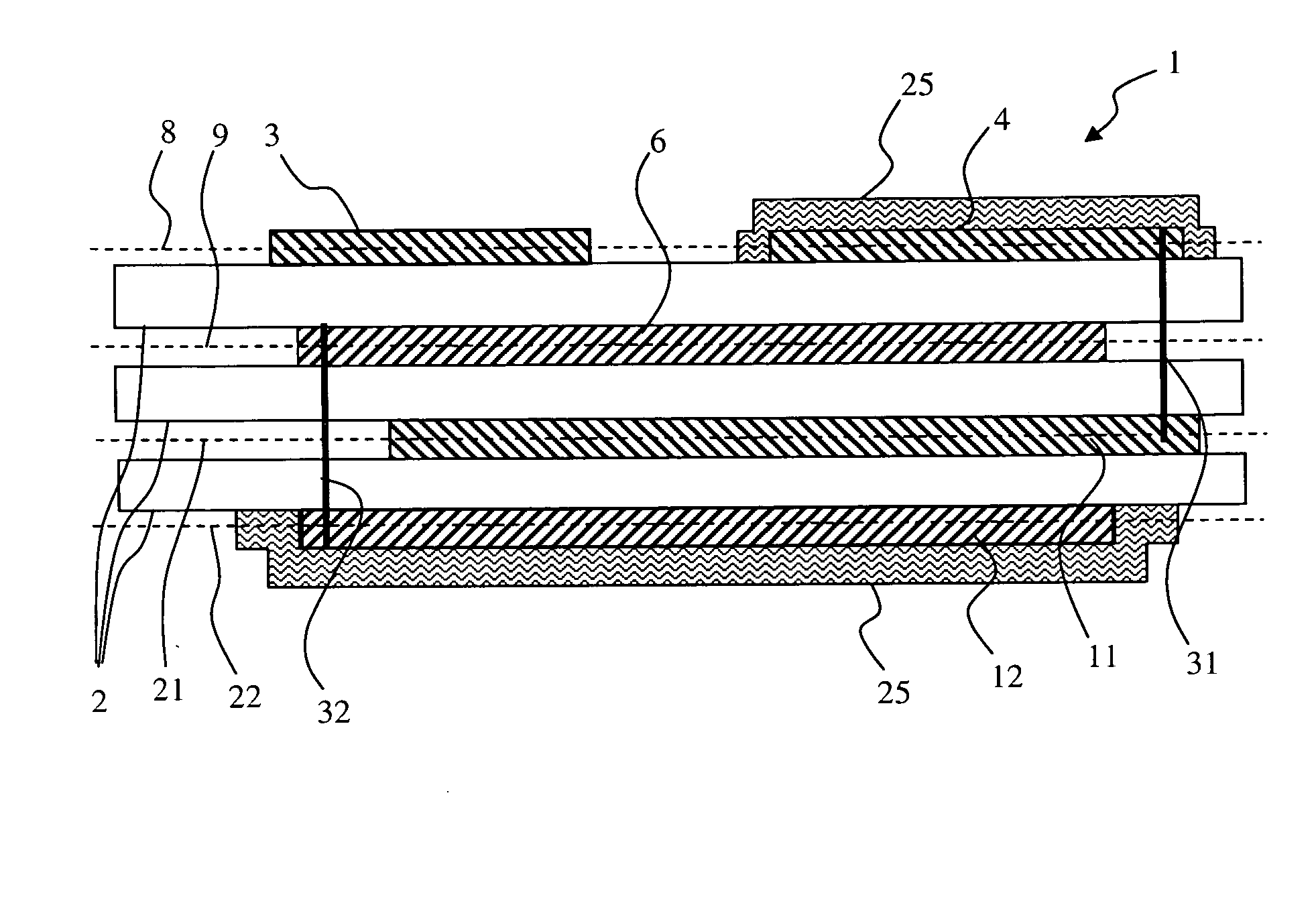 Capacitive divider device, voltage sensor, trip device module and electrical protection apparatus provided with such a device