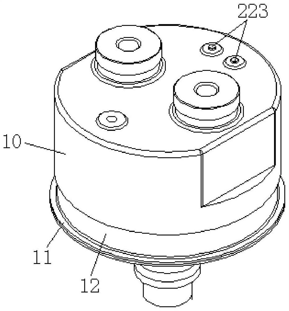 Auxiliary mechanism of direct current contactor