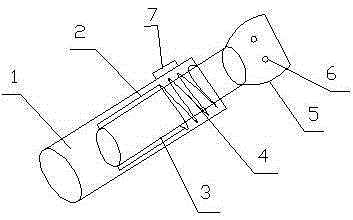 Connecting device for workpiece