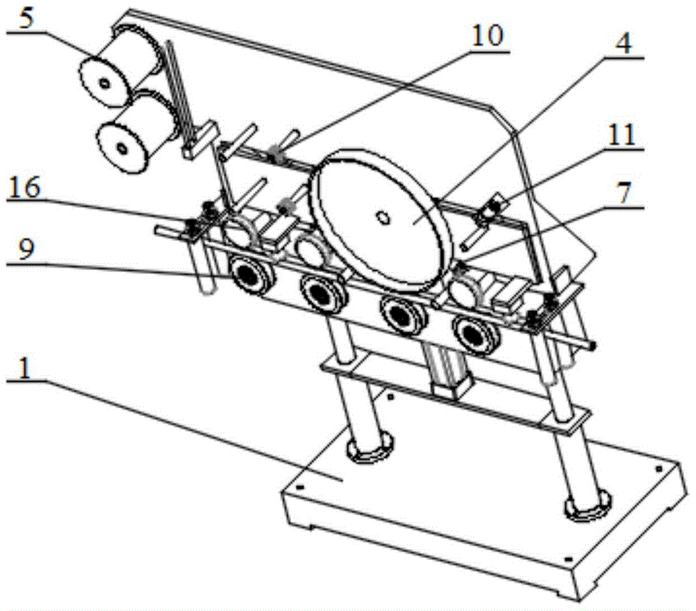 Surface printing device applied to optical fiber cables