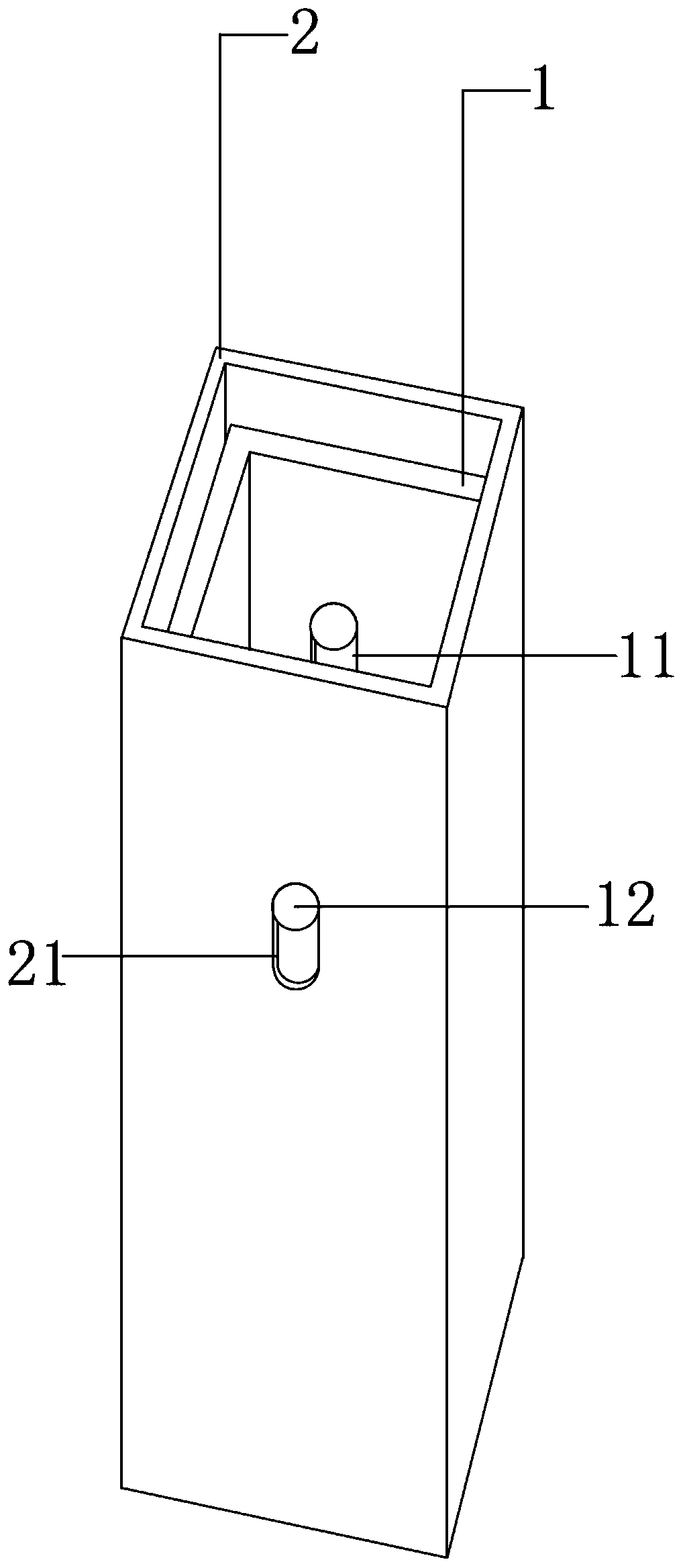 Mounting structure and mounting method of fabricated type swastika stone lattice partition wall