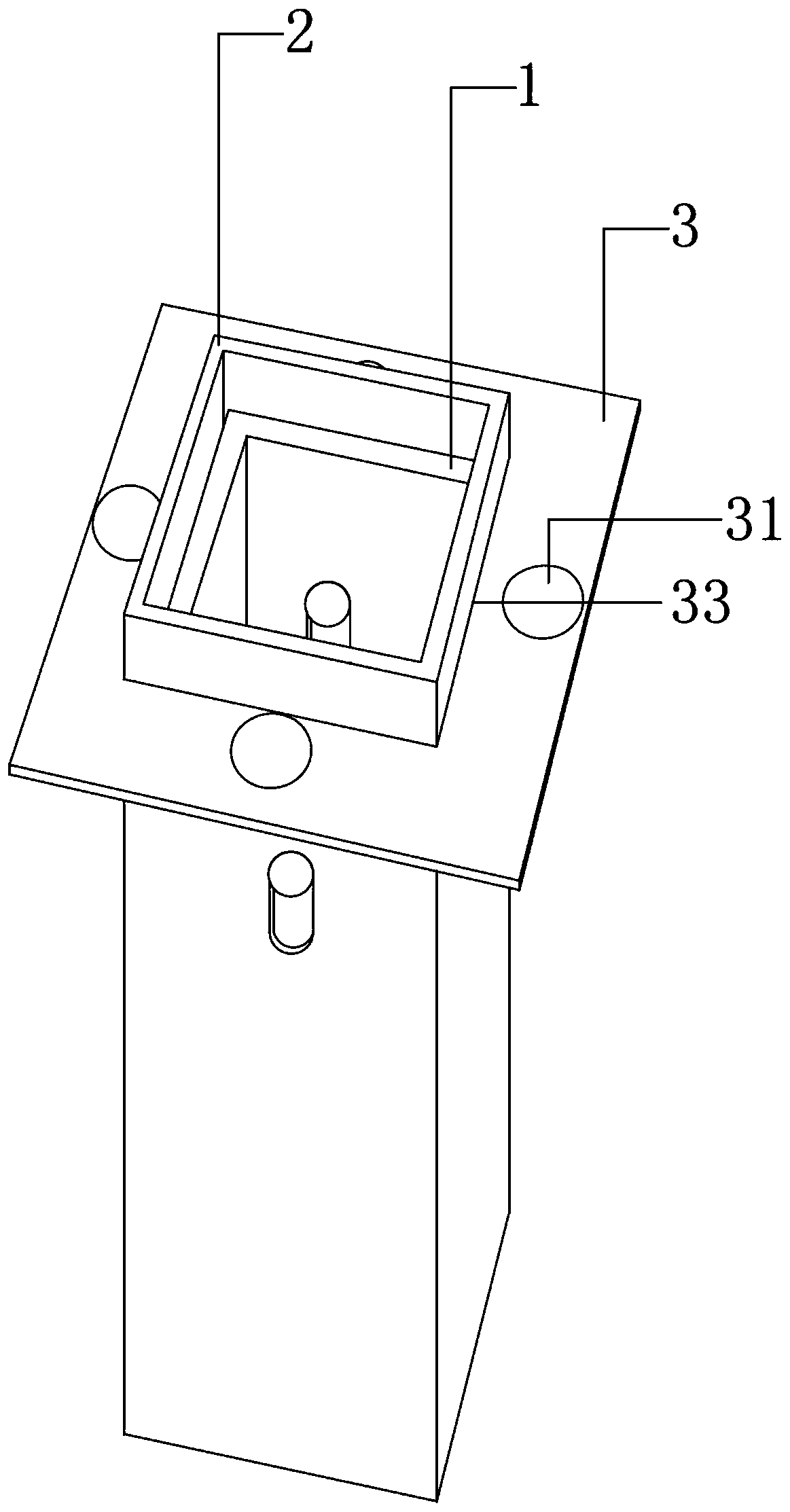 Mounting structure and mounting method of fabricated type swastika stone lattice partition wall