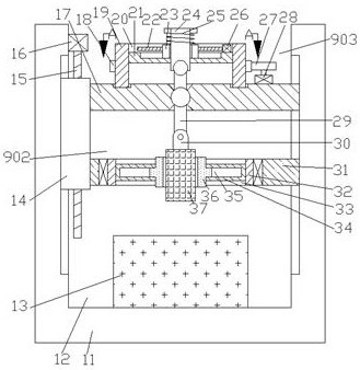 Marking device for multi-angle marking of spherical and plate-shaped parts