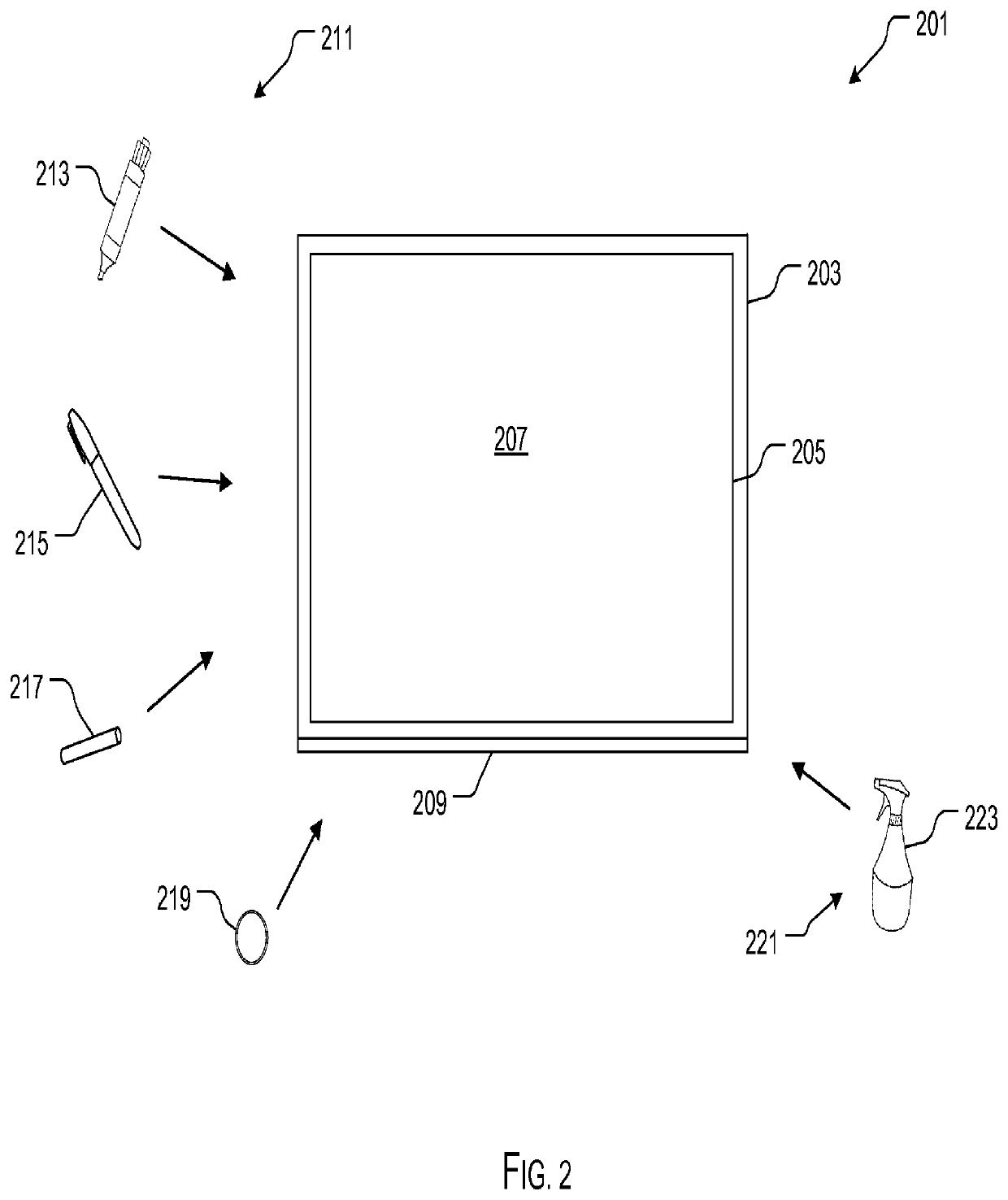 Reinforced powder coated writing board substrate system