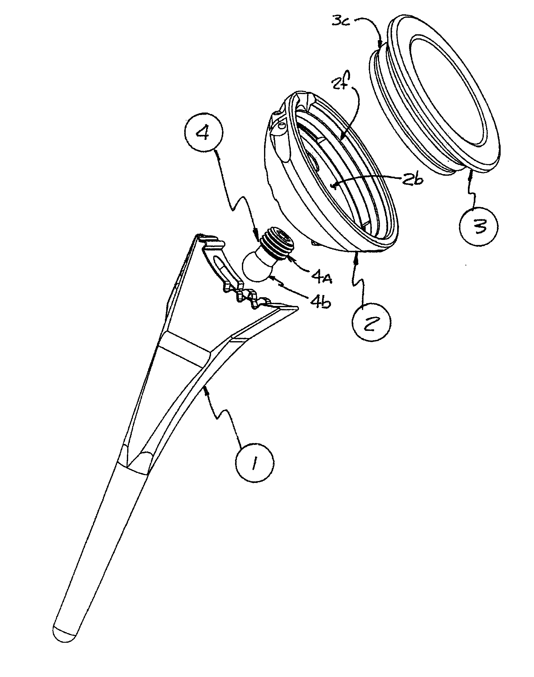 Humeral component of a shoulder prosthesis