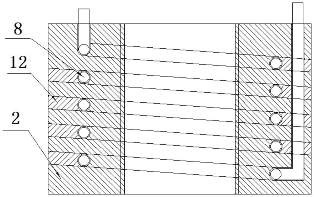 A pressure test tubular mouth sealing device