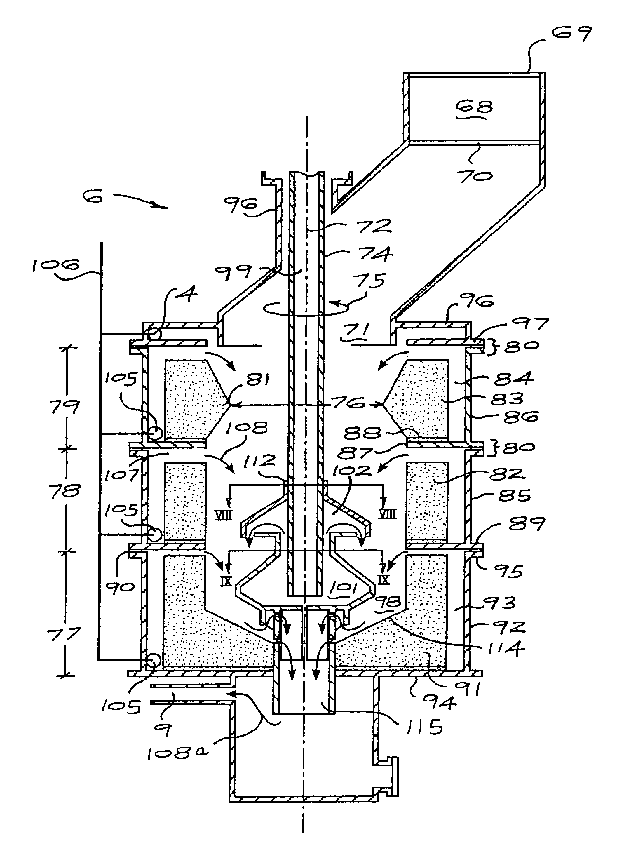 Process and gas generator for generating fuel gas