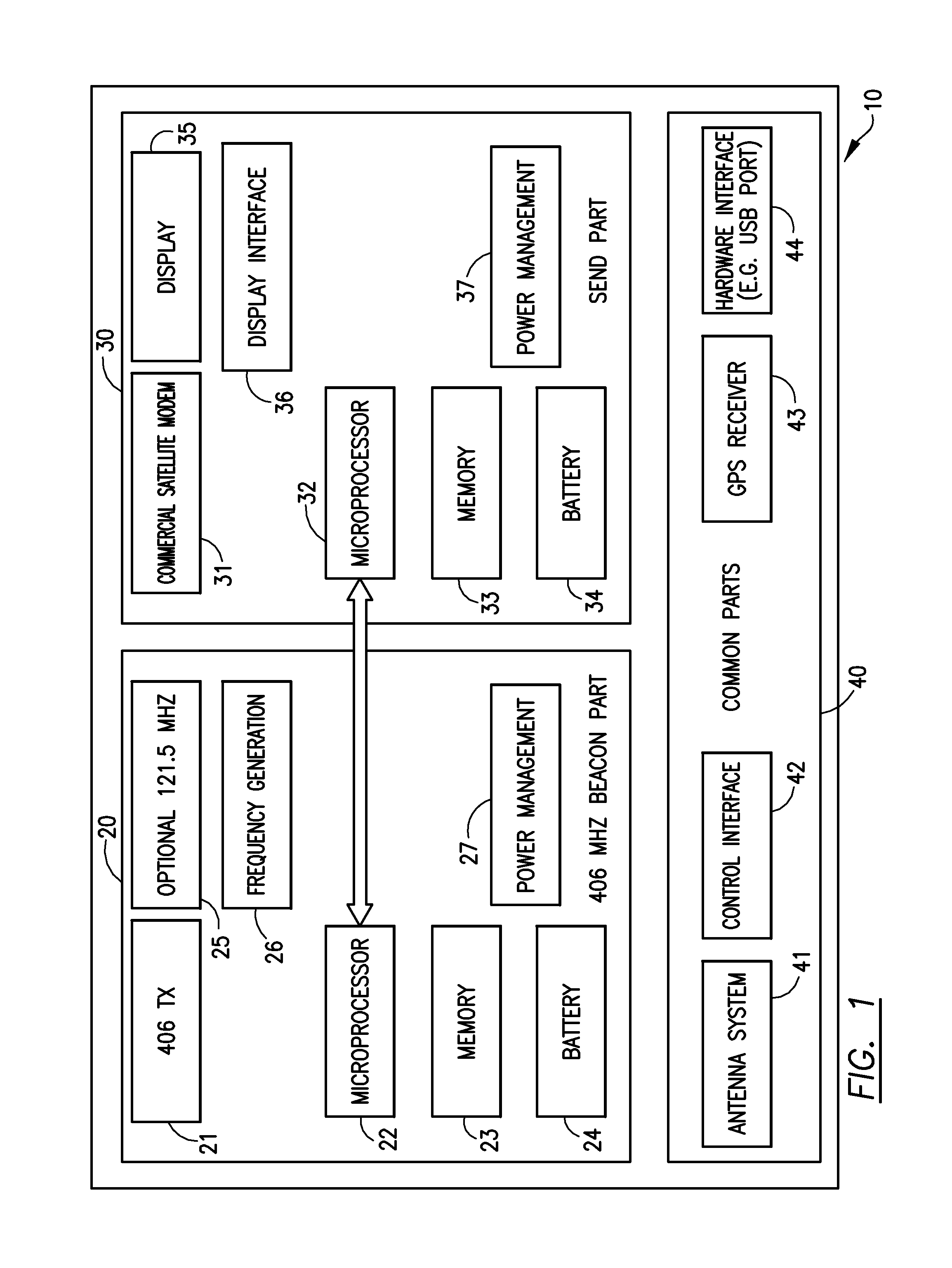 Dual-satellite emergency locator beacon and method for registering, programming and updating emergency locator beacon over the air