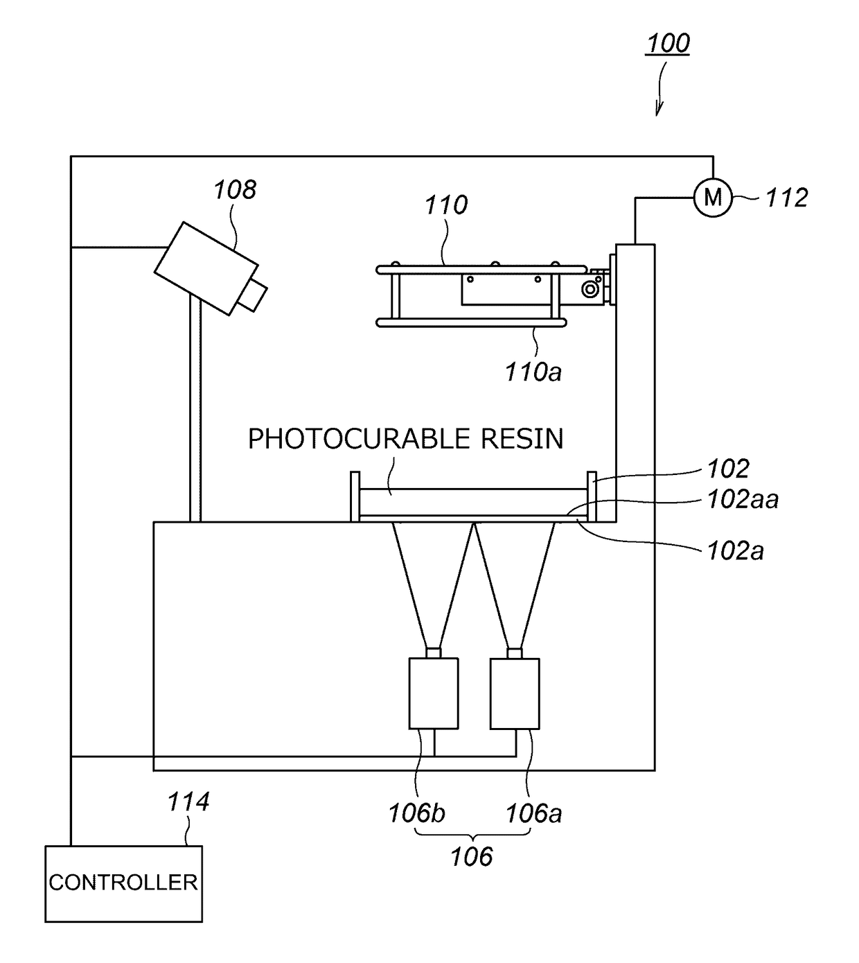 Image projection system and image projection method