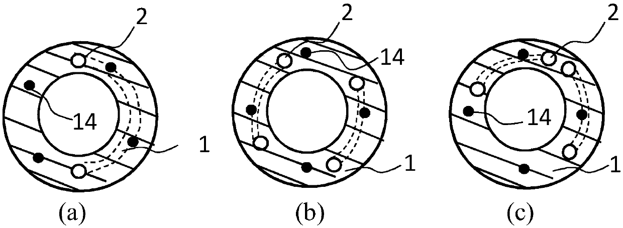 A prestressed pipe pile device for combined cooling, heating and power generation and its manufacturing method